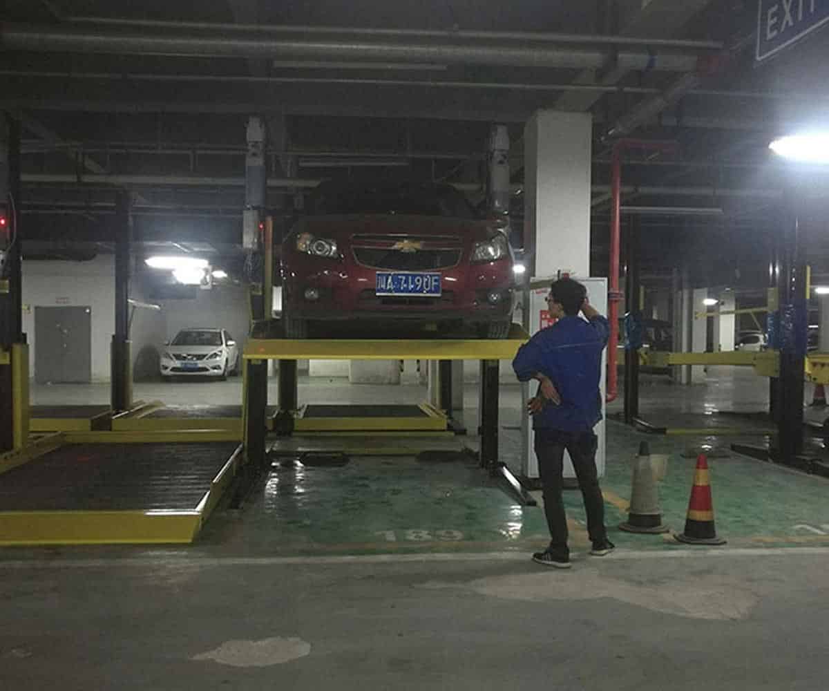 雙柱機械式立體車庫租賃